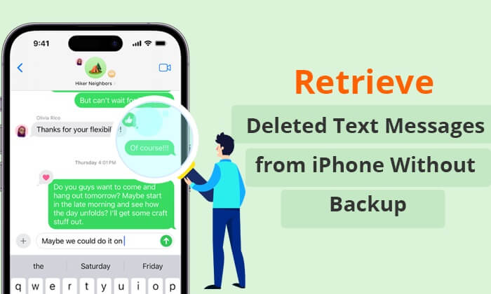 recover deleted text messages iphone without backup