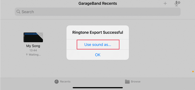 make a voice memo a ringtone using garageband