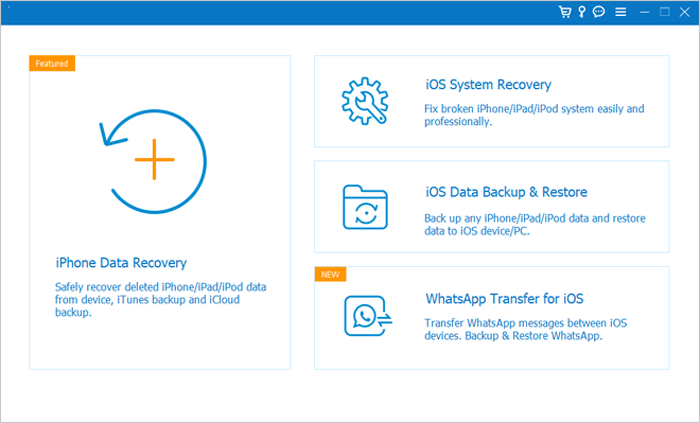 choose ios system recovery