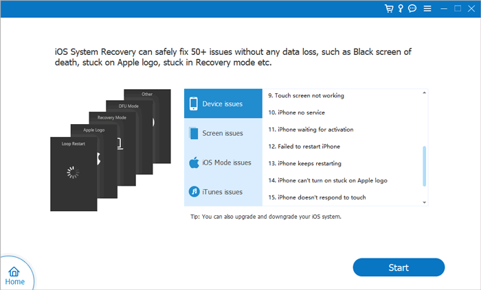 detect the iphone problem automatically