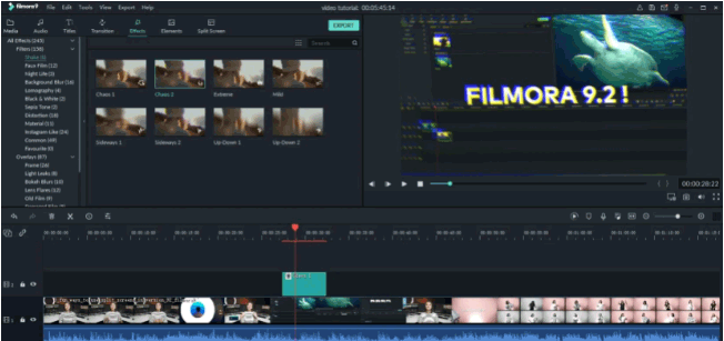 best vlog editing software - filmora9