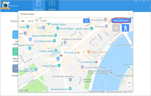 how to change location on life360 using itools