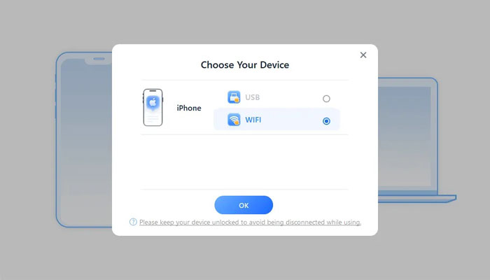 choose your android device on the gps location changer