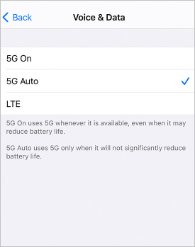 how to get 5g on iphone