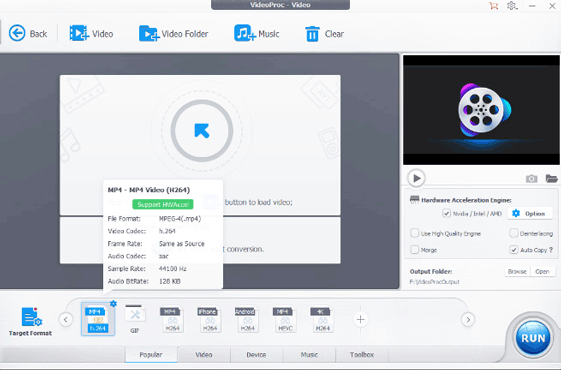 best video converter for windows - videoproc