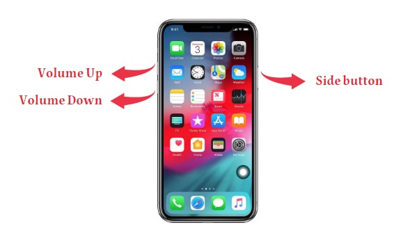 force restart the iphone if it presses buttons on it own 