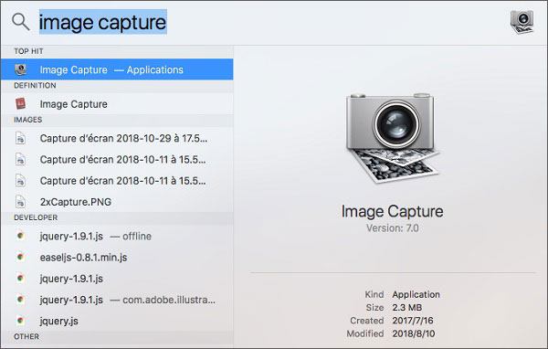 transfer pictures from mac to an android phone via image capture