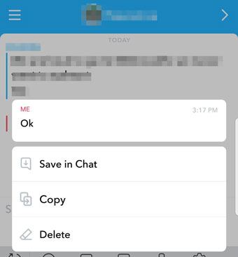 manually save snapchat messages