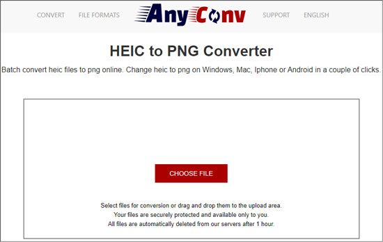 online heic to png converter