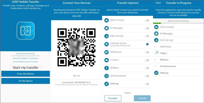 at&t mobile transfer app