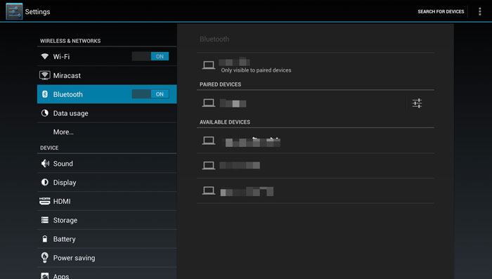 transfer files from computer to tablet via bluetooth