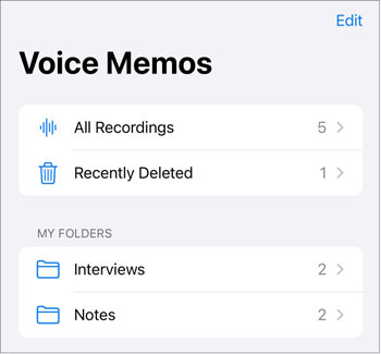 delete voice memos to free up icloud storage