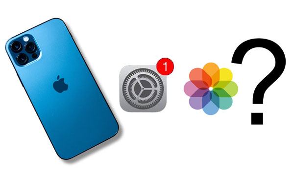 photos disappeared from iphone after update