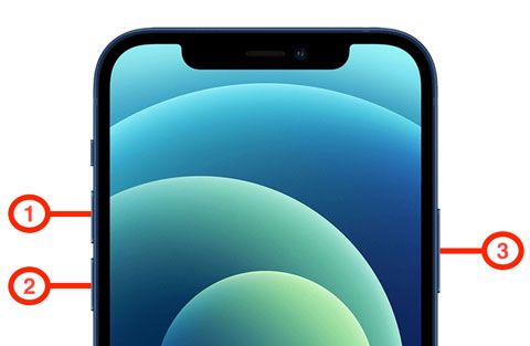 restart iphone to find disappeared photos after updating ios