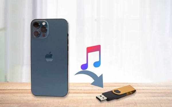 transfer music from iphone to flash drive
