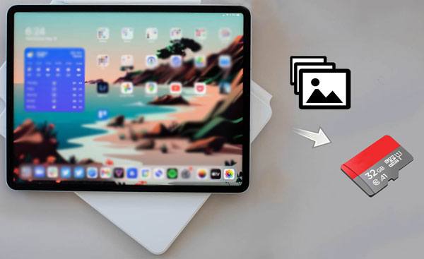 transfer photos from ipad to sd card