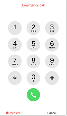 activate iphone though emergency call