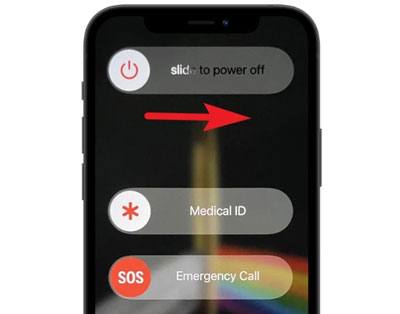 Starten Sie das iPhone neu, um das Problem zu beheben. iPhone-Textnachrichten sind verschwunden