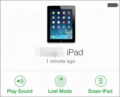 erase security lockout on ipad using icloud