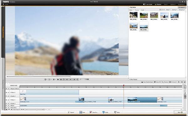 nero video editing software