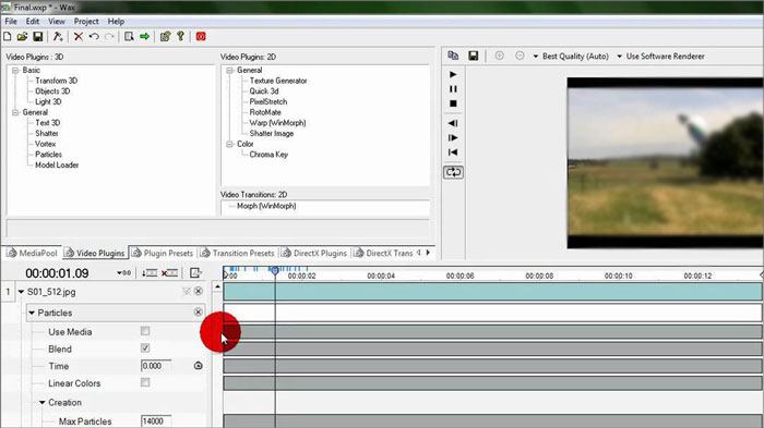 wax video editor