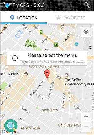 fly gps is a helpful location spoofer for android phones
