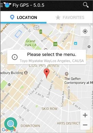 how to use fly gps for pokemon go