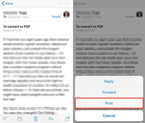 save imessages to pdf via icloud