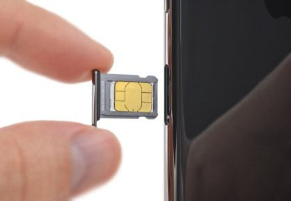 insert sim card to iphone