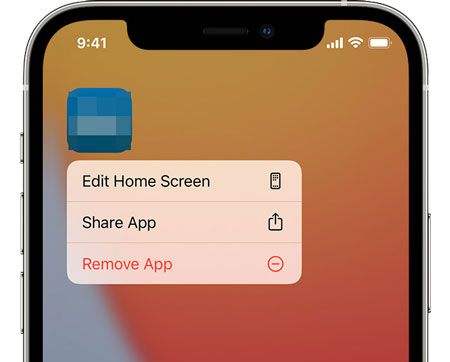 remove the unsafe apps from iphone to unfreeze the device