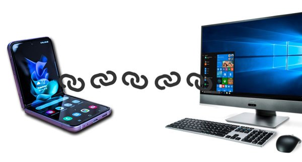 connect samsung phone to pc