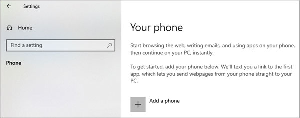 add your samsung phone to pc for connection