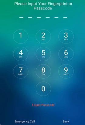unlock oppo phone password without losing data via fingerprint